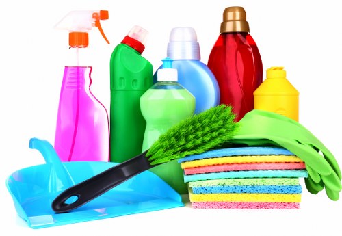 Deep cleaning a home kitchen during one off cleaning
