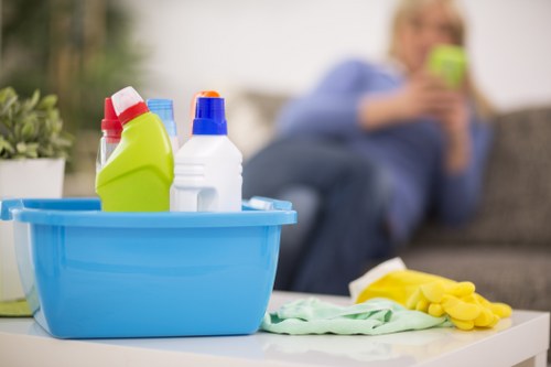 Professional regular cleaning creating a calm, organized space