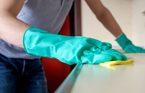 Final property cleaning ready for check-out in Chelsea