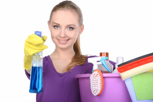 Commercial one off cleaning in an office environment